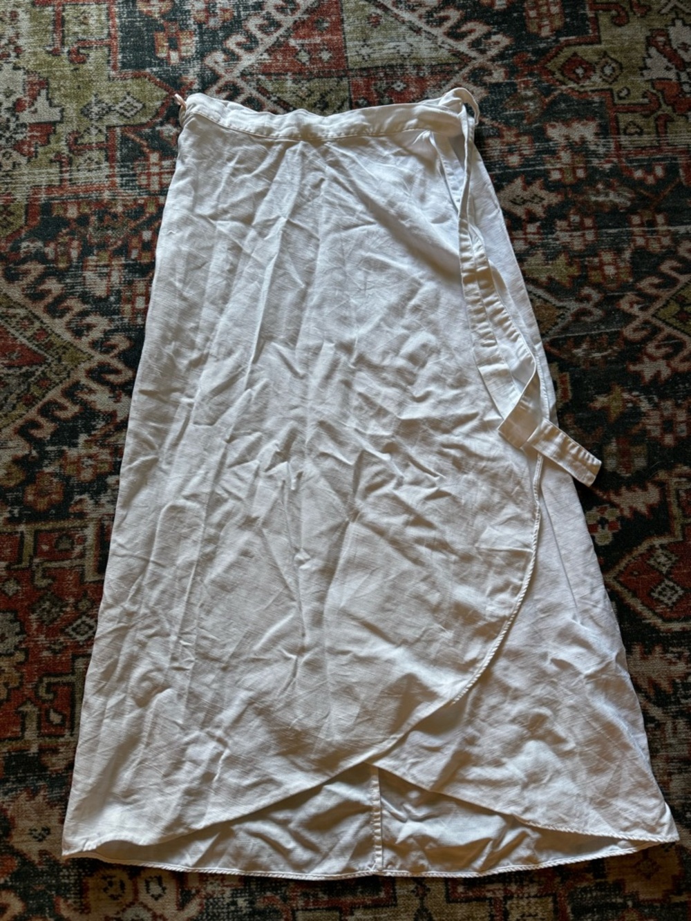 Wilfred Eleta Linen Wrap Skirt